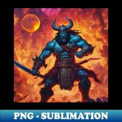 barbarian king - digital sublimation download file - defying the norms