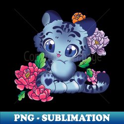 Cat under the flowers - Trendy Sublimation Digital Download - Perfect for Creative Projects