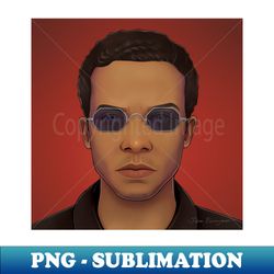 Angry Louis wearing glasses - Creative Sublimation PNG Download - Perfect for Sublimation Art