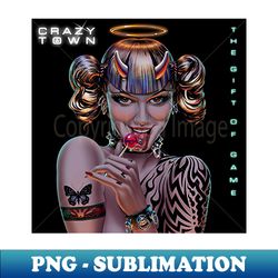 Crazy Town 3 - Stylish Sublimation Digital Download - Stunning Sublimation Graphics