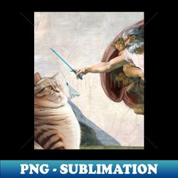 Divine Feline Playtime - Elegant Sublimation PNG Download - Instantly Transform Your Sublimation Projects