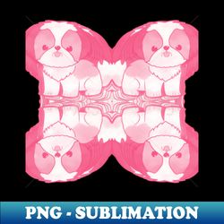 Pink Puppies Tile - Stylish Sublimation Digital Download - Instantly Transform Your Sublimation Projects