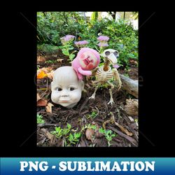 Doll head and friends - Elegant Sublimation PNG Download - Perfect for Creative Projects