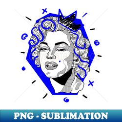 Miss Monroe - PNG Transparent Sublimation File - Defying the Norms