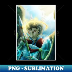 Archangel Michael Portrait - Instant Sublimation Digital Download - Perfect for Sublimation Mastery