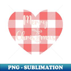 Christmas in our heart - plaid - High-Quality PNG Sublimation Download - Unlock Vibrant Sublimation Designs