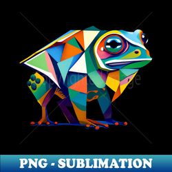 Colorful Frog - Exclusive Sublimation Digital File - Capture Imagination with Every Detail