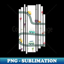 Cars driving illustration - PNG Transparent Sublimation Design - Unleash Your Inner Rebellion