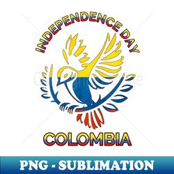 Eagle Colombia - Decorative Sublimation PNG File - Perfect for Sublimation Mastery