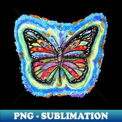Bright variegated butterfly - Unique Sublimation PNG Download - Bring Your Designs to Life