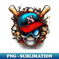 Dangerous baseball - Aesthetic Sublimation Digital File - Capture Imagination with Every Detail