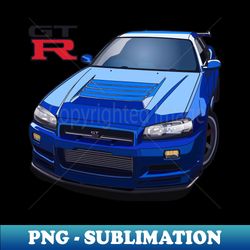 gtr car to cars - PNG Transparent Sublimation File - Stunning Sublimation Graphics