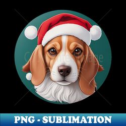 Christmas dog happy - Modern Sublimation PNG File - Enhance Your Apparel with Stunning Detail