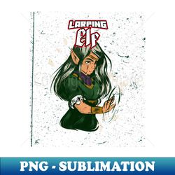 LARPing Elf LARP Live Action Role Play Pen and Paper Tabletop Rpg - Stylish Sublimation Digital Download - Stunning Sublimation Graphics