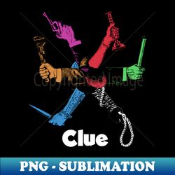 Clue Classic Mistery - Creative Sublimation PNG Download - Create with Confidence