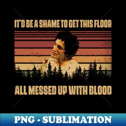 Cinematic Slasher Anthems Last Houses Vintage Scenes Tee - Stylish Sublimation Digital Download - Boost Your Success with this Inspirational PNG Download
