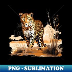 African Leopard - Exclusive Sublimation Digital File - Transform Your Sublimation Creations