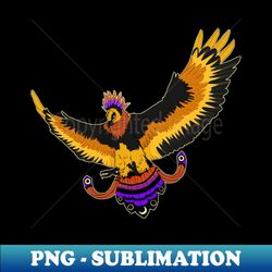 Phoenix Vulture - Instant Sublimation Digital Download - Stunning Sublimation Graphics