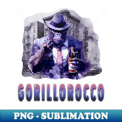 Omerta Gorillorocco - Sublimation-Ready PNG File - Unlock Vibrant Sublimation Designs