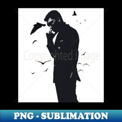 The Mysterious Man - Stylish Sublimation Digital Download - Transform Your Sublimation Creations