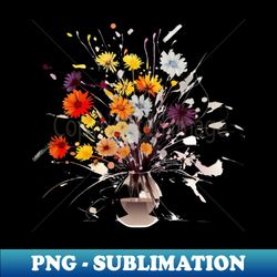 Vase - Retro PNG Sublimation Digital Download - Bold & Eye-catching