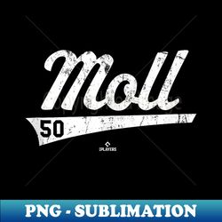 Vintage Gameday Sam Moll Cincinnati MLBPA - Elegant Sublimation PNG Download - Perfect for Personalization