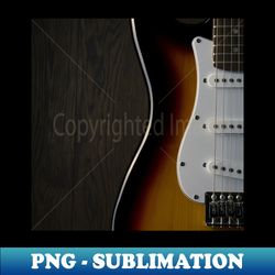 Vintage electric guitar - PNG Sublimation Digital Download - Revolutionize Your Designs