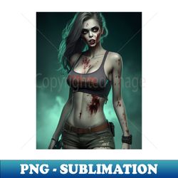 Zombie in the Mist - Signature Sublimation PNG File - Unleash Your Inner Rebellion