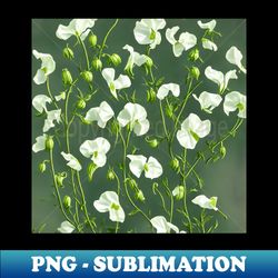Sweet Pea Buds for April - Signature Sublimation PNG File - Bold & Eye-catching