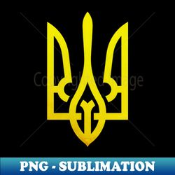 Ukrainian Yellow coat of arms - Signature Sublimation PNG File - Perfect for Creative Projects
