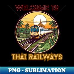 Welcome to Thailand - Elegant Sublimation PNG Download - Perfect for Sublimation Mastery