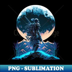 Skeleton Samurai - Unique Sublimation PNG Download - Create with Confidence