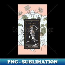 The Empress Tarot Card - Unique Sublimation PNG Download - Stunning Sublimation Graphics