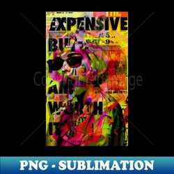 SHES WORTH IT - PNG Transparent Digital Download File for Sublimation - Bold & Eye-catching