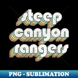 vintage color Steep Canyon Rangers - Professional Sublimation Digital Download - Bring Your Designs to Life