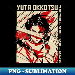 Yuta OkkotsuJujutsuKaisen - Special Edition Sublimation PNG File - Enhance Your Apparel with Stunning Detail
