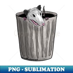 Trash Can Possum - Exclusive Sublimation Digital File - Stunning Sublimation Graphics