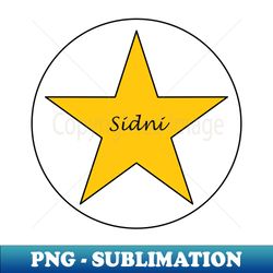 Sidni logo - High-Resolution PNG Sublimation File - Stunning Sublimation Graphics