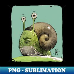 Snail - High-Resolution PNG Sublimation File - Transform Your Sublimation Creations