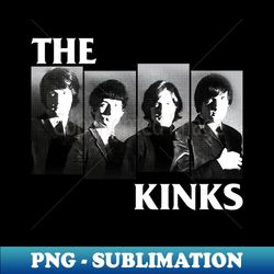 The Kinks Retro - High-Resolution PNG Sublimation File - Perfect for Sublimation Art