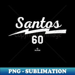 Vintage Gameday Gregory Santos Chicago MLBPA - Creative Sublimation PNG Download - Enhance Your Apparel with Stunning Detail