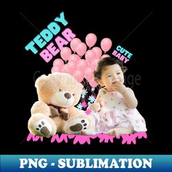 cute baby - decorative sublimation png file - perfect for sublimation art