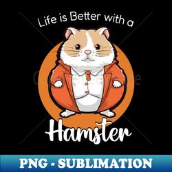 Hamster - Vintage Sublimation PNG Download - Transform Your Sublimation Creations