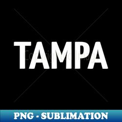 Tampa - PNG Transparent Sublimation Design - Perfect for Creative Projects