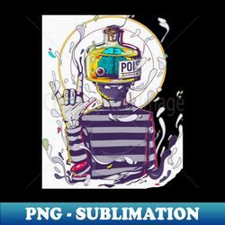 Hipster and genius - PNG Transparent Sublimation Design - Fashionable and Fearless