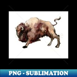 Bison - PNG Sublimation Digital Download - Perfect for Personalization