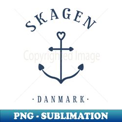 Skagen Denmark Maritime - Signature Sublimation PNG File - Boost Your Success with this Inspirational PNG Download