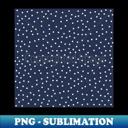 blue and white snow pattern minimalist christmas pattern calm falling snowflakes trendy pattern in minimalistic style - elegant sublimation png download - add a festive touch to every day