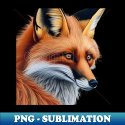 Fire Fox - Instant Sublimation Digital Download - Unleash Your Inner Rebellion
