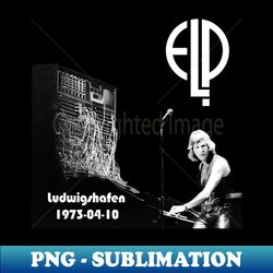 Superstar Emerson Lake And Palmer Band - PNG Transparent Sublimation File - Stunning Sublimation Graphics